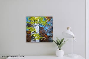 Last Leaves (12"x12") - Image 2