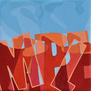 Maple Sky 2 (8"x8")