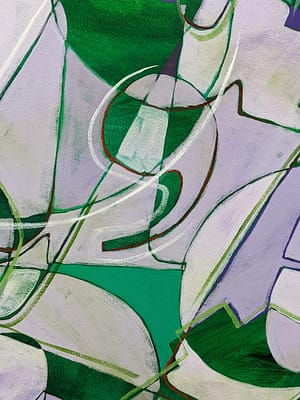 Not Paying Attention (24"x48") - Image 5