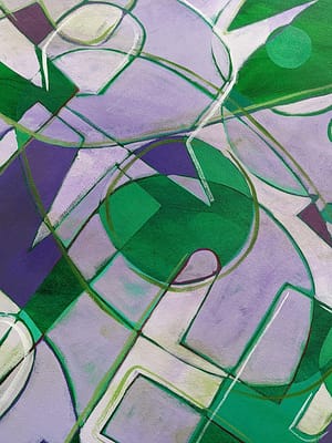 Not Paying Attention (24"x48") - Image 4