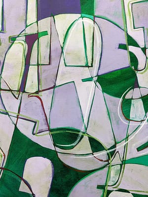 Not Paying Attention (24"x48") - Image 3