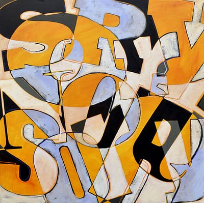 Sorry Not Sorry (24"x24")