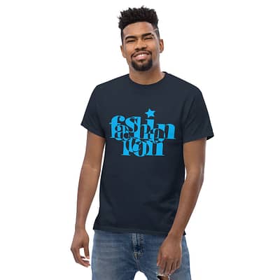Men's classic tee - Fashion Icon Blue
