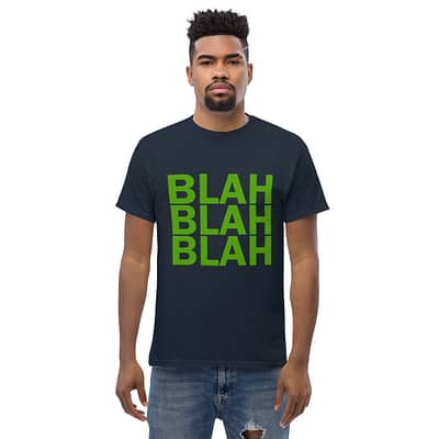 Men's classic tee - Blah Green