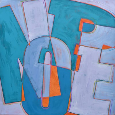 Nope (36"x36")