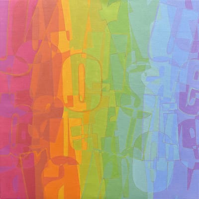 True Colours (30"x30")