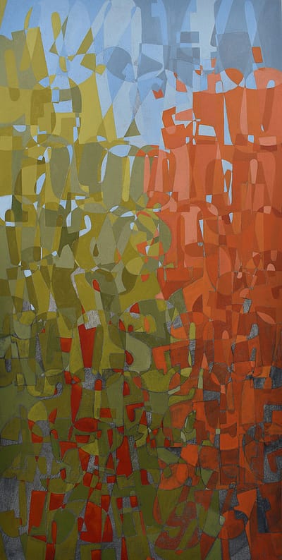 The dying of the light (24"x48")  SOLD